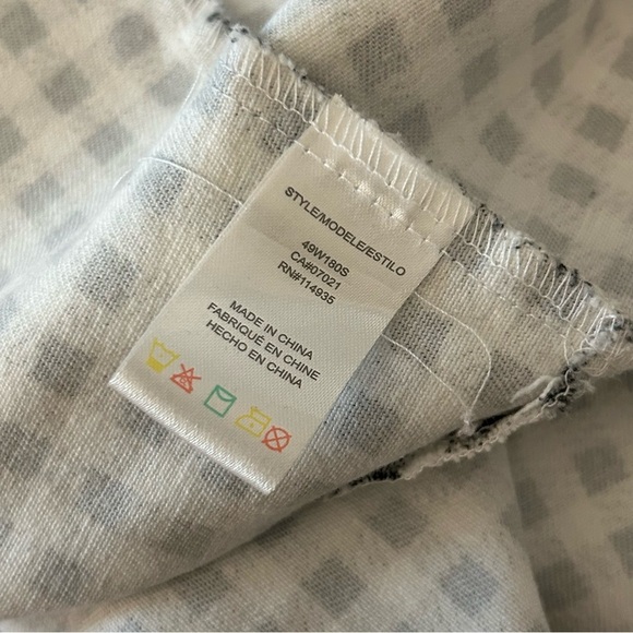 RD Style Black and White Gingham Midi Dress M - Picture 6 of 13